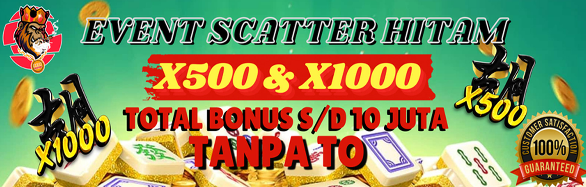 EVENT SCATTER HITAM X500 & X1000