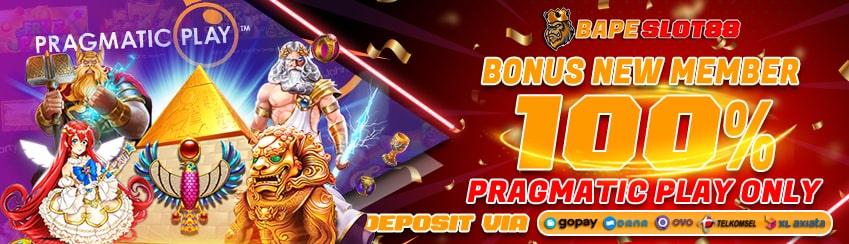 BONUS 100% PRAGMATIC PLAY ONLY